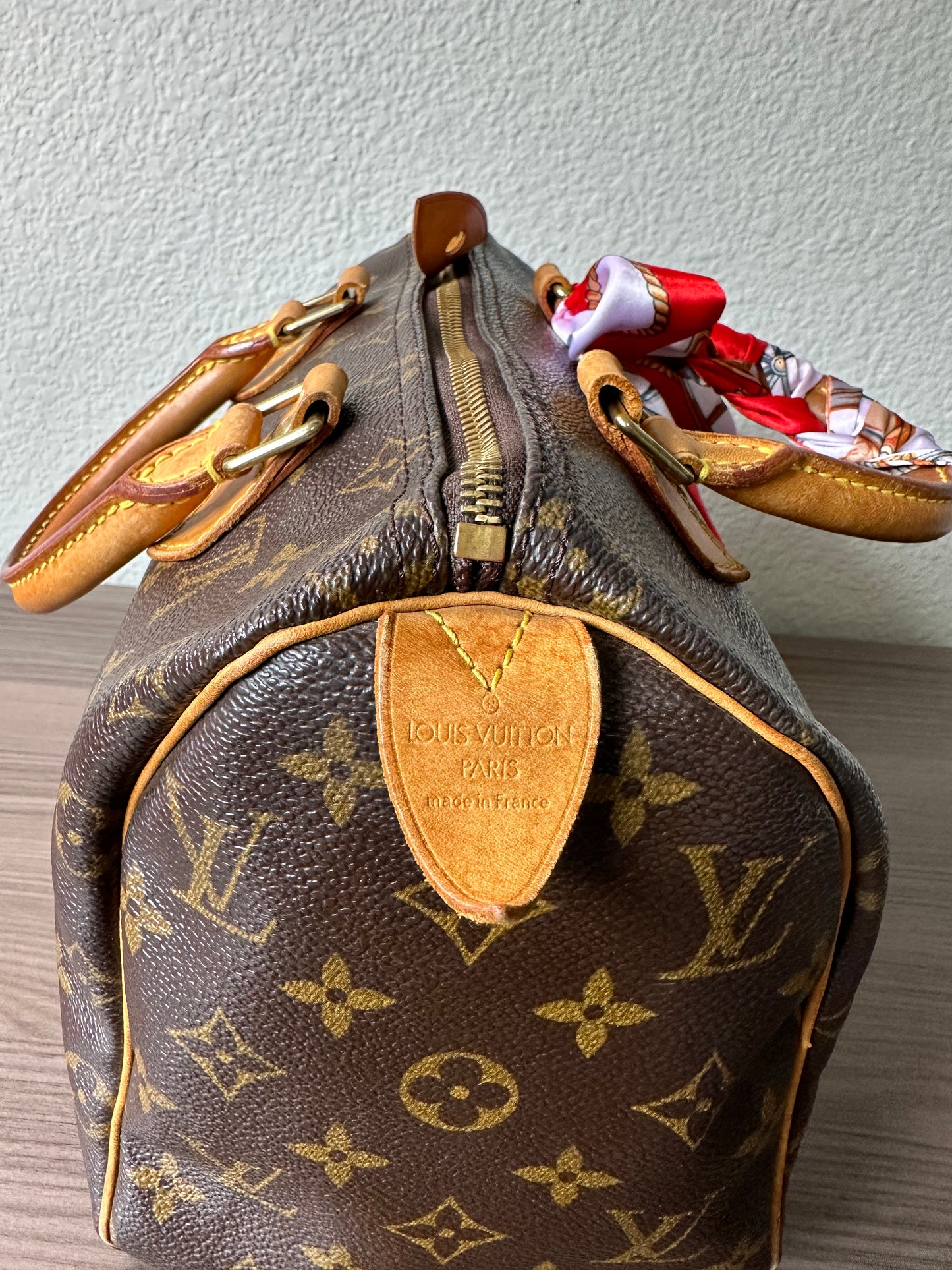 Pre-owned Authentic Louis Vuitton Speedy 25 Monogram Handbag