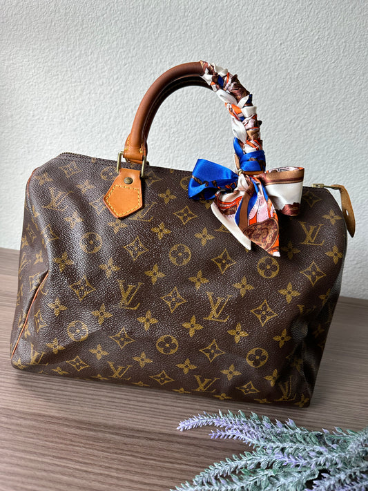 Pre-owned Authentic Louis Vuitton Speedy 30 Monogram Handbag