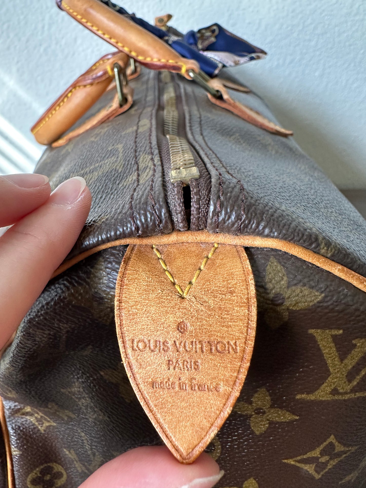 Pre-owned Louis Vuitton Speedy 40 Monogram Handbag