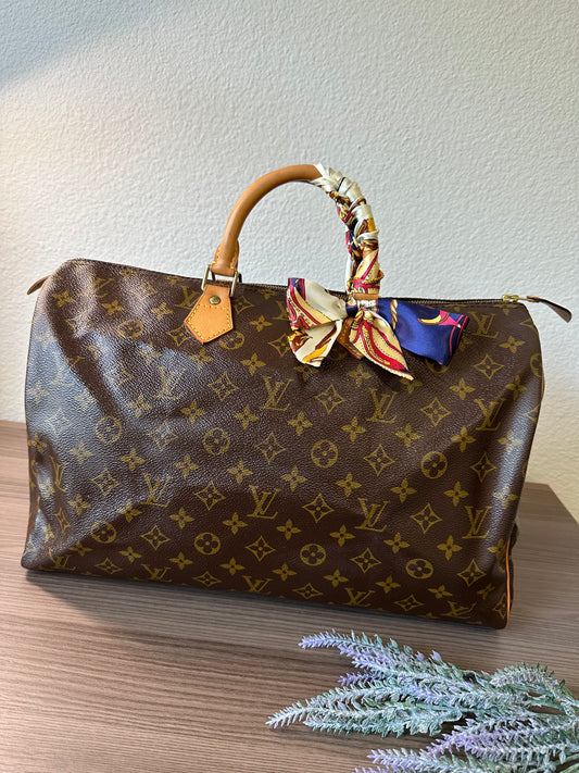 Pre-owned Louis Vuitton Speedy 40 Monogram Handbag