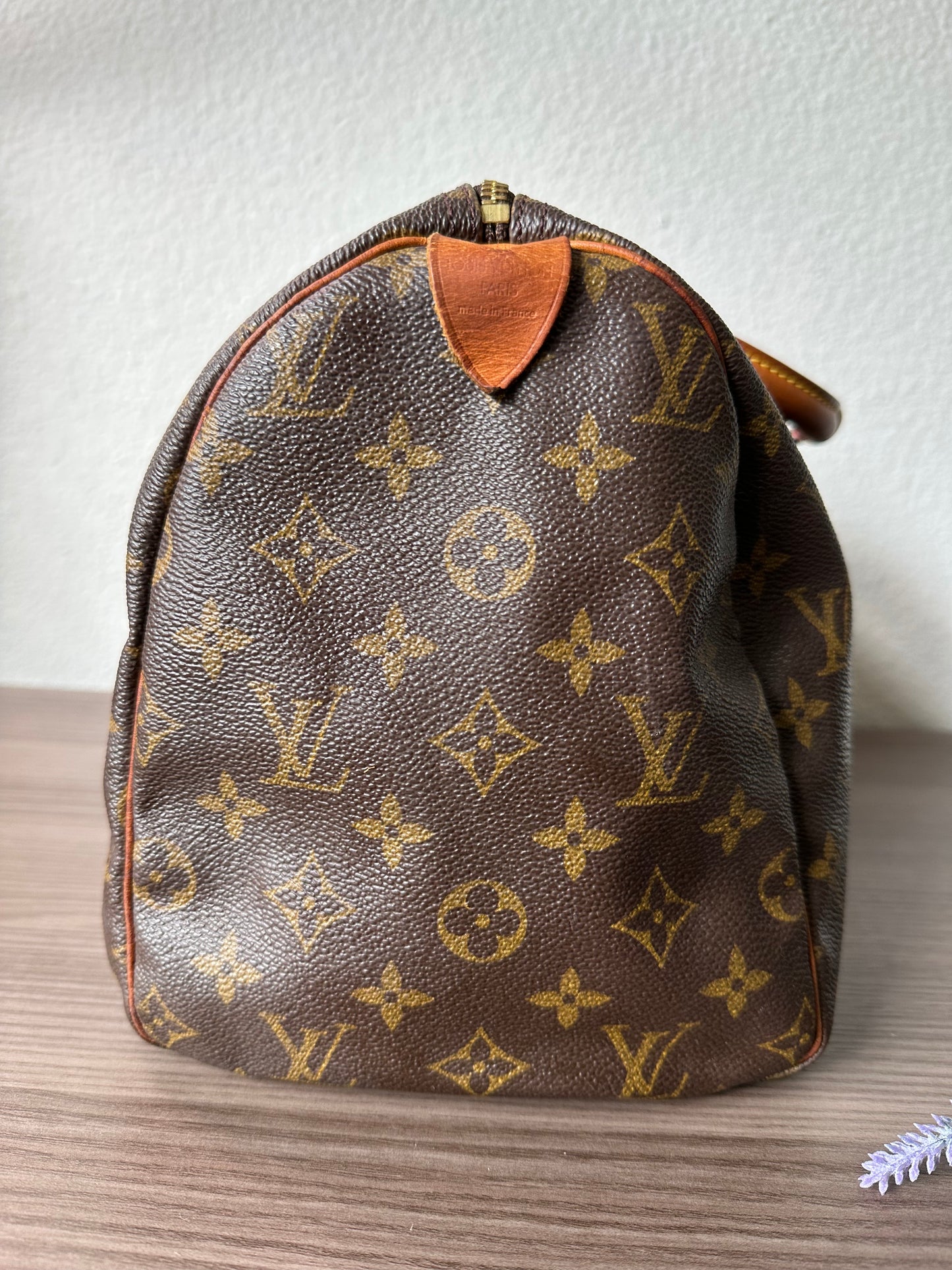 Pre-owned Authentic Louis Vuitton Speedy 30 Monogram Handbag