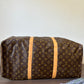Pre-owned Authentic Louis Vuitton Sac Souple 55 Monogram Travel Duffle bag
