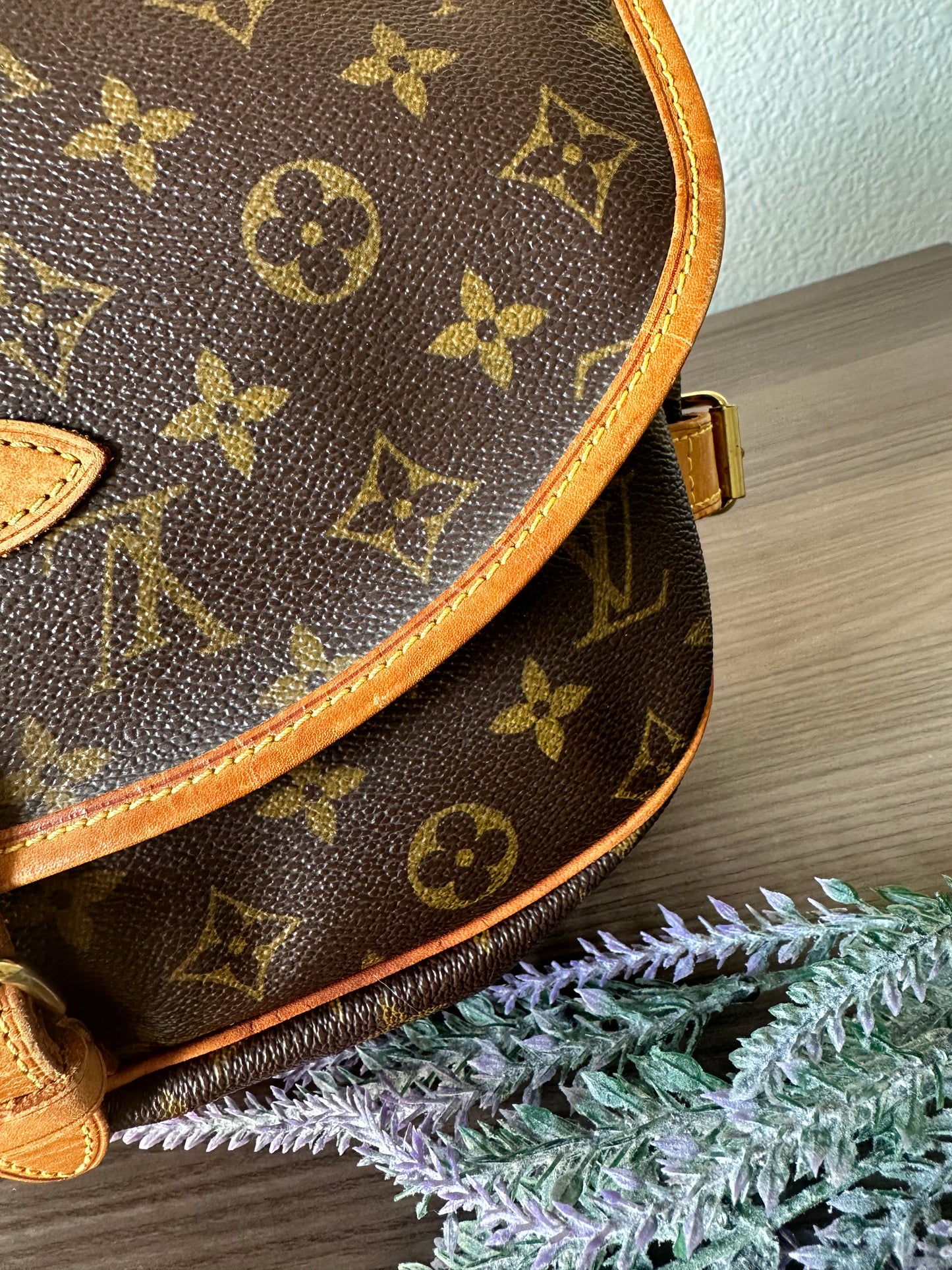 Pre-owned Louis Vuitton Saumur 30 Monogram Crossbody Bag