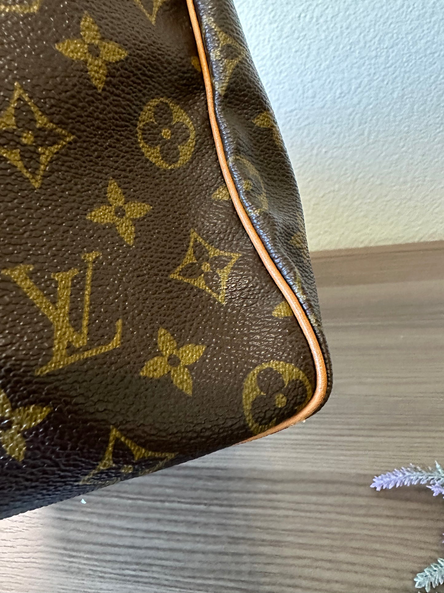 Pre-owned Louis Vuitton Speedy 40 Monogram Handbag