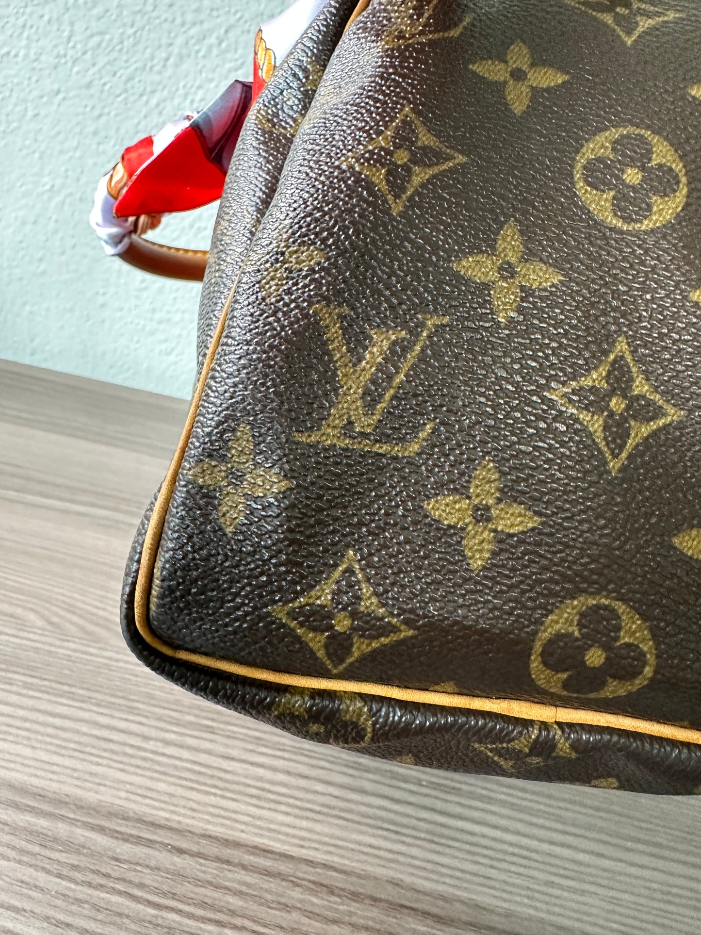 Pre-owned Authentic Louis Vuitton Speedy 25 Monogram Handbag