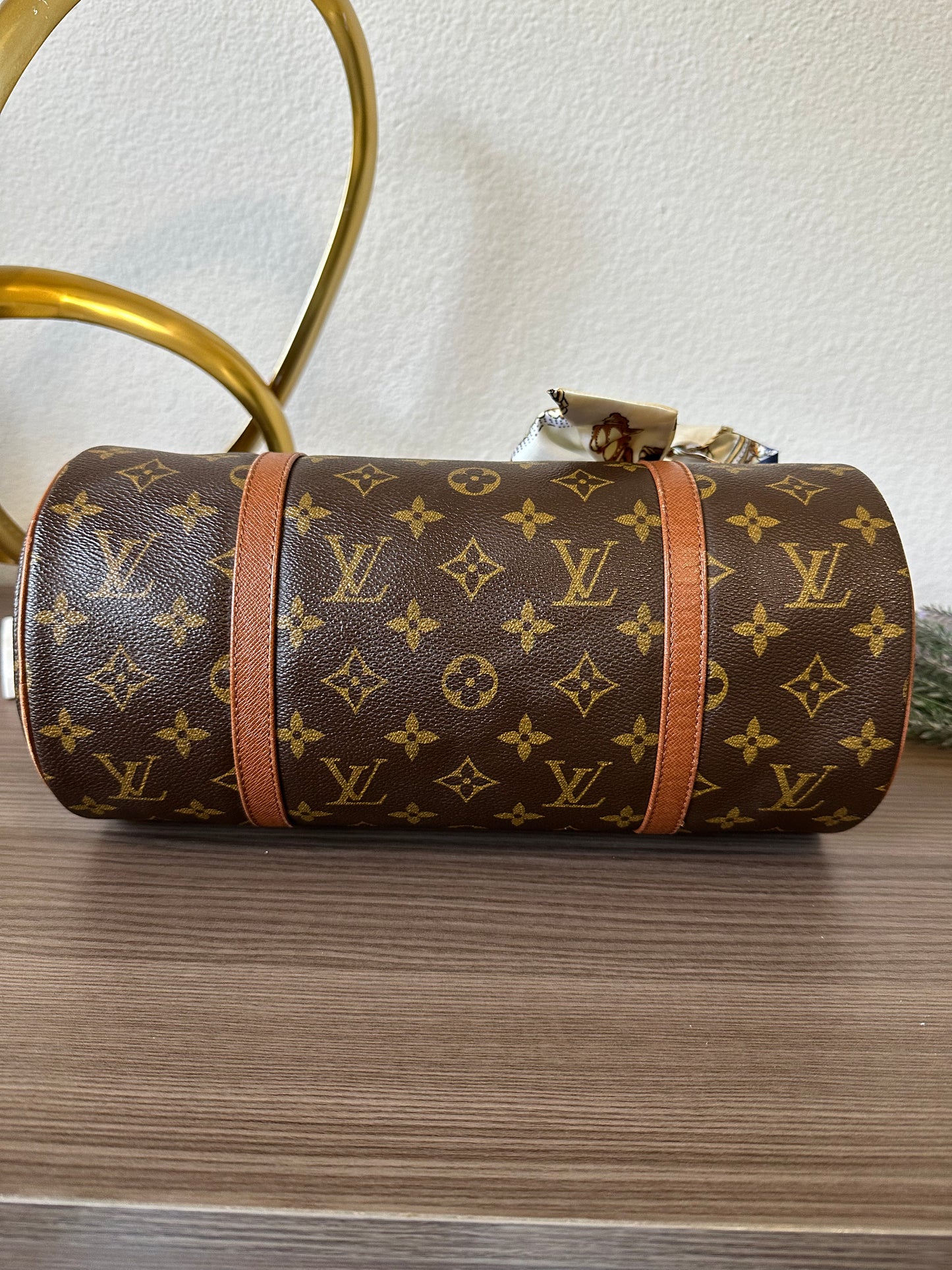 Pre-owned Vintage Authentic Louis Vuitton Papillon 30 Monogram Bag