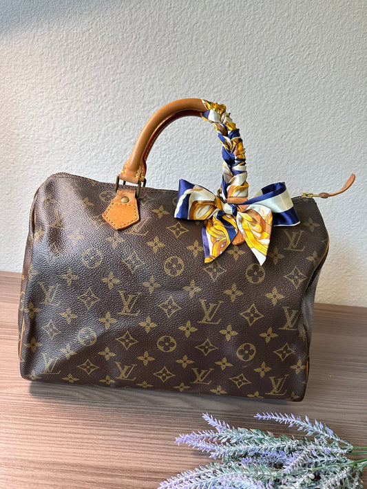 Pre-owned Authentic Louis Vuitton Speedy 30 Monogram Handbag