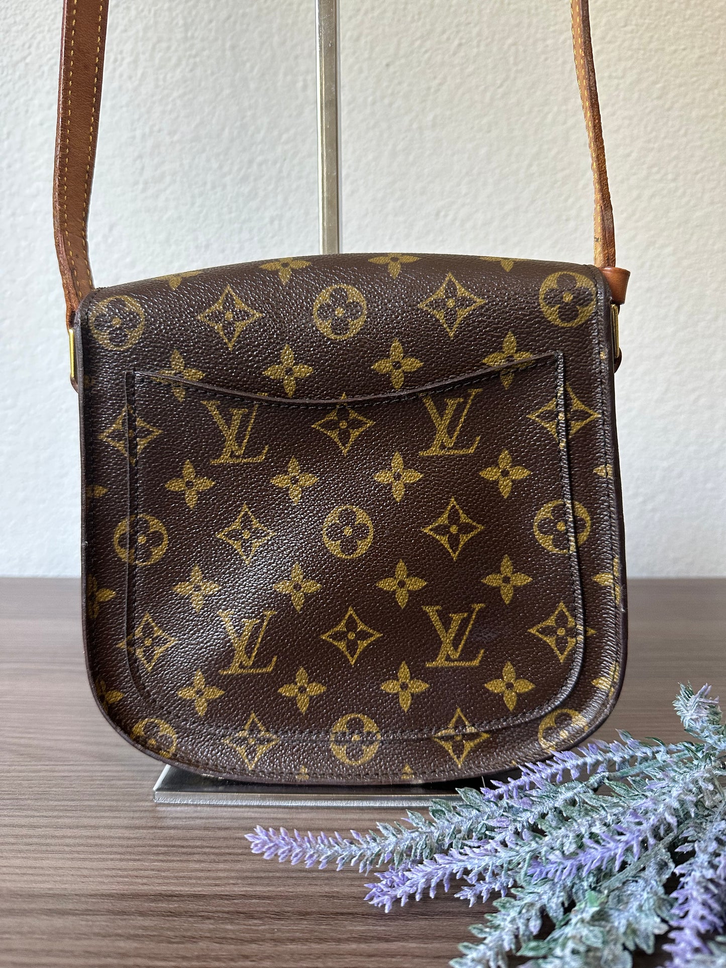 Pre-owned Louis Vuitton Saint Cloud MM Monogram Shoulder / Crossbody Bag