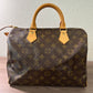 Pre-owned Authentic Louis Vuitton Speedy 30 Monogram Handbag