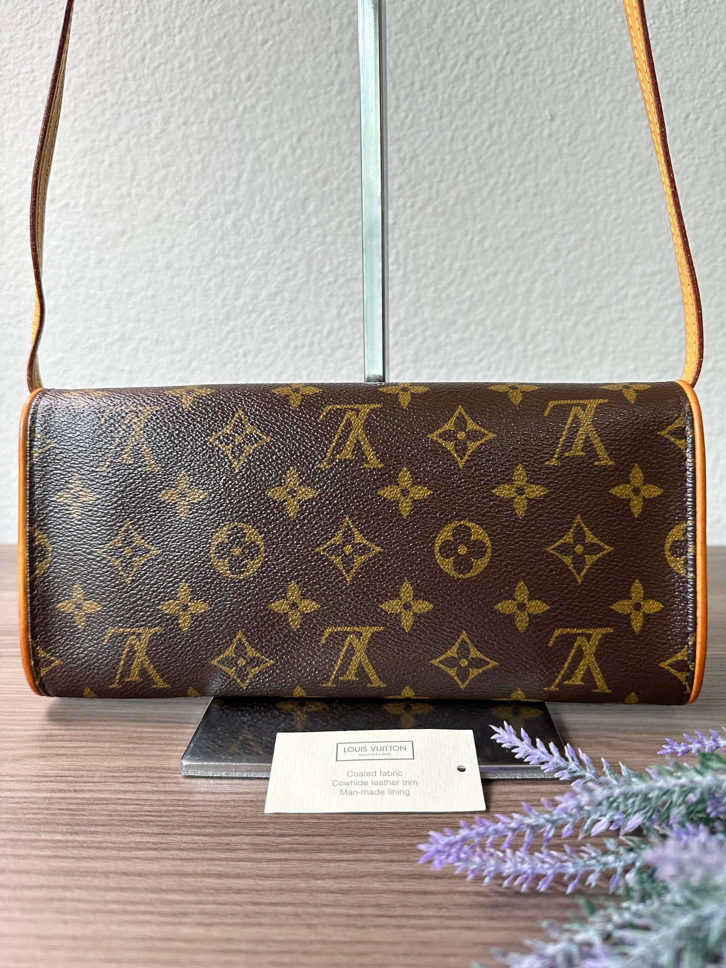 Pre-owned Authentic Louis Vuitton Pochette Twin GM Monogram Shoulder Bag