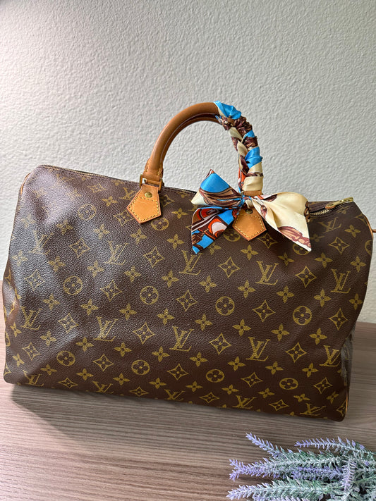 Pre-owned Louis Vuitton Speedy 40 Monogram Handbag