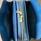 Pre-owned Louis Vuitton Pont Neuf Epi Blue Handbag