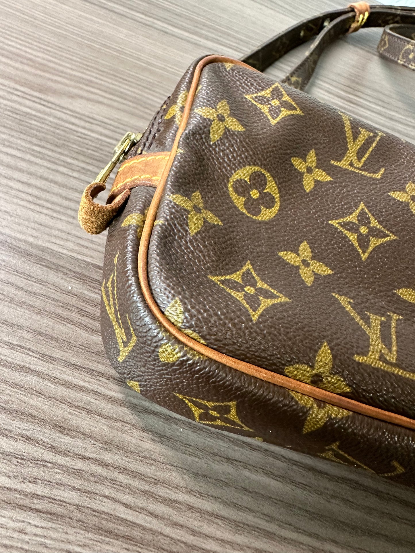 Pre-owned Authentic Louis Vuitton Marly Bandouliere Monogram Crossbody Bag