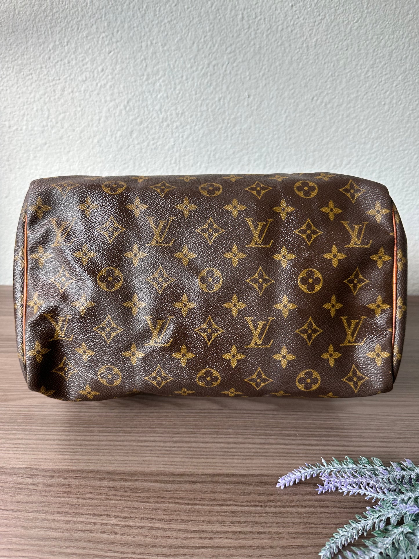 Pre-owned Authentic Louis Vuitton Speedy 30 Monogram Handbag